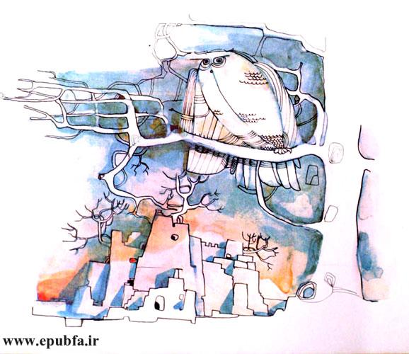 از سحر تا دل شب جغده که هوهو میزنه.